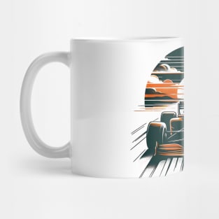 Vintage Formula One Glory: The Perfect Racing Gift Mug